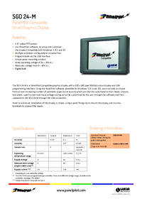Thumbnail of document Data Sheet - SGD 24-M Panel Meter